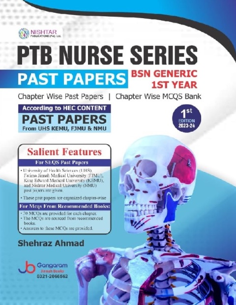 PTB Nurse Series Past Papers BSN Generic 1st Year